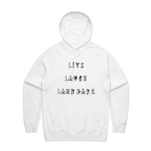 LIVE LAUGH LAND BACK - AS Colour Supply Hood Thumbnail