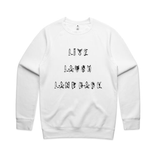 LIVE LAUGH LAND BACK + MISTY - AS Colour Supply Crew Thumbnail